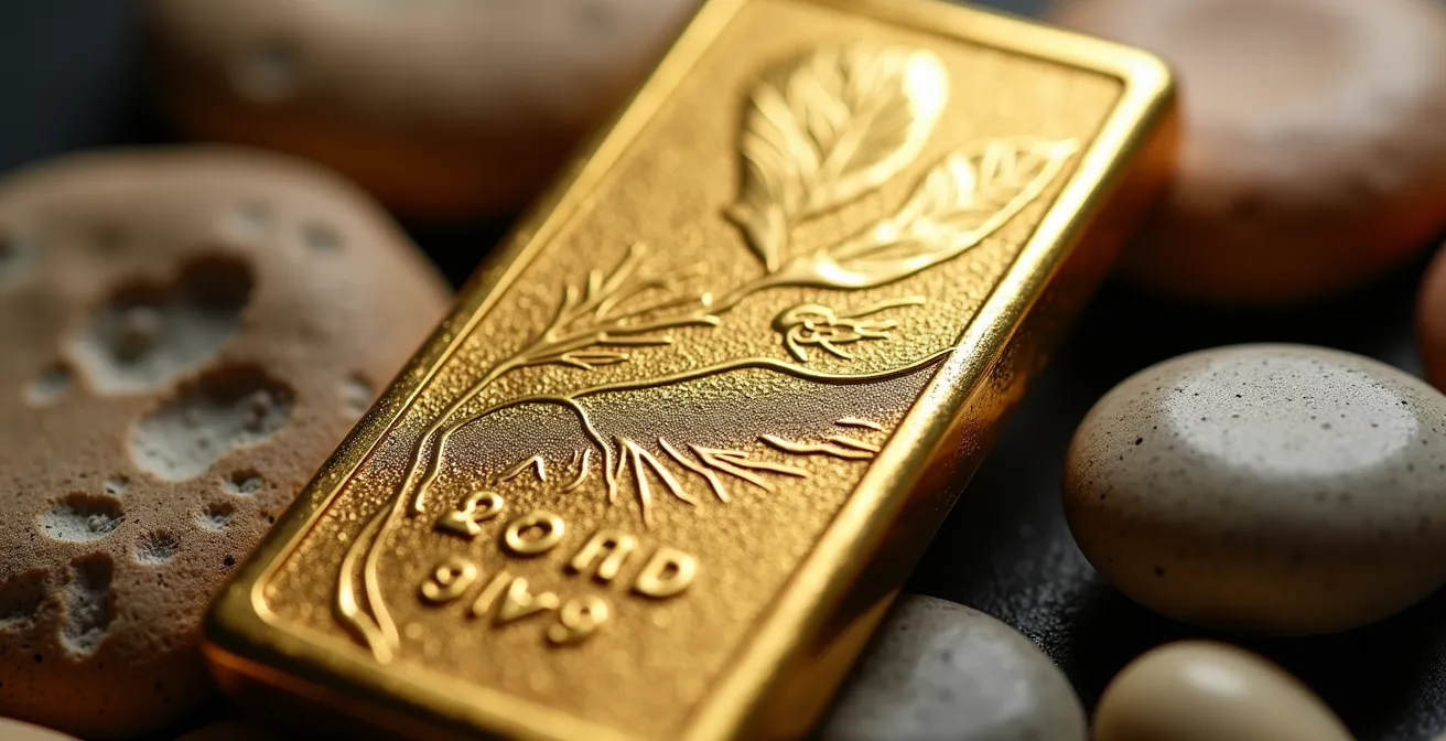 Representación visual de activos refugio que protegen el patrimonio en momentos de crisis