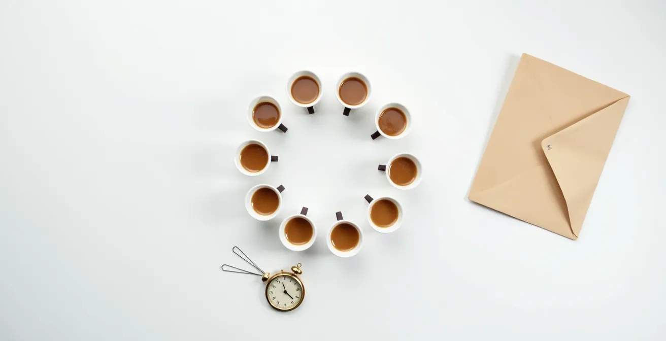 Calendario visual mostrando fechas clave para cancelar póliza de seguro