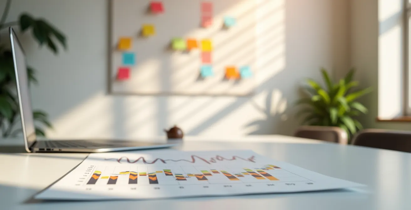 Panel de control con indicadores financieros personales visualizados como métricas empresariales