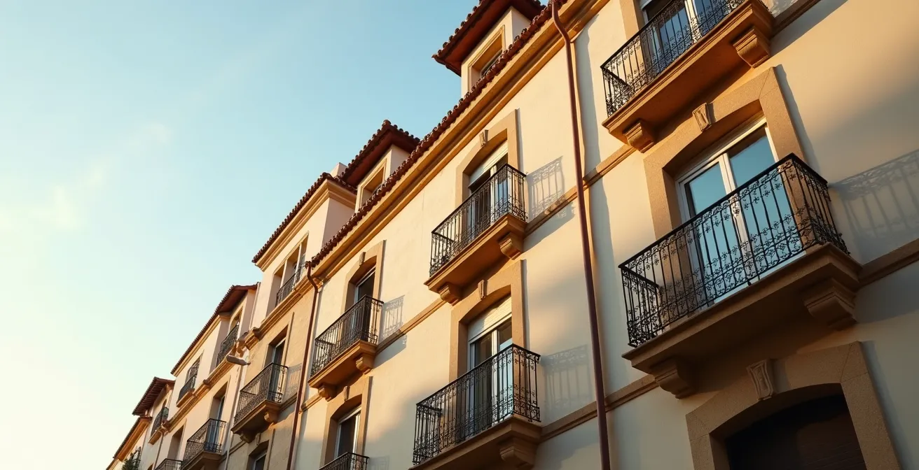 Analogía visual entre inversión inmobiliaria y bursátil a largo plazo